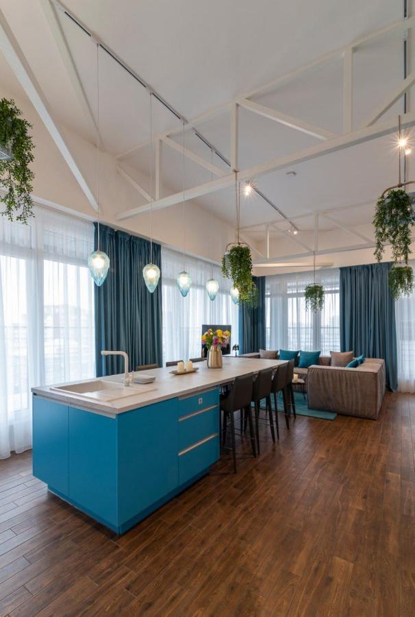Stylish 1 Bedroom Studio Near Most City Dnipro Exterior foto